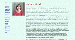 Desktop Screenshot of monicawood.com
